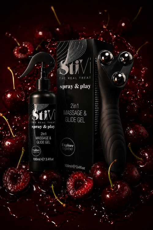 StiVi 2-in-1 Massager & Vibrator + Play&Spray